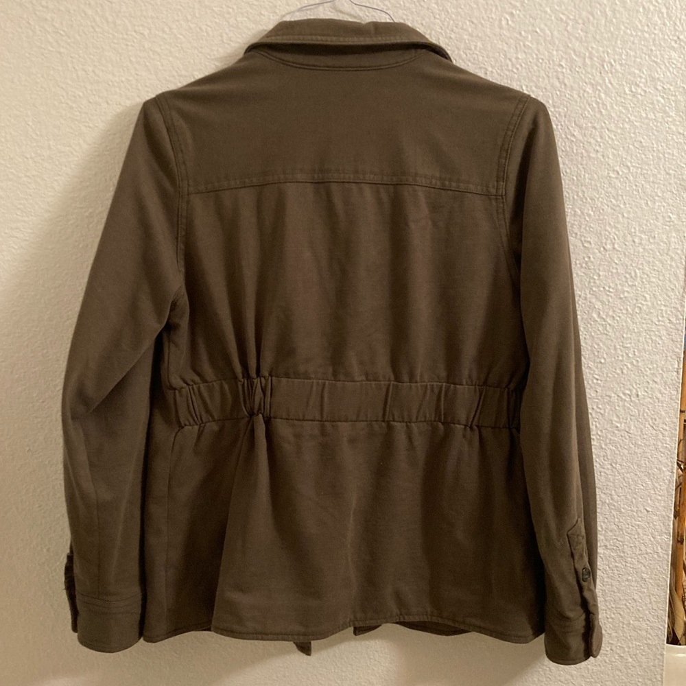 Thread & Supply Button Sweatshirt Jacket | M - image 3